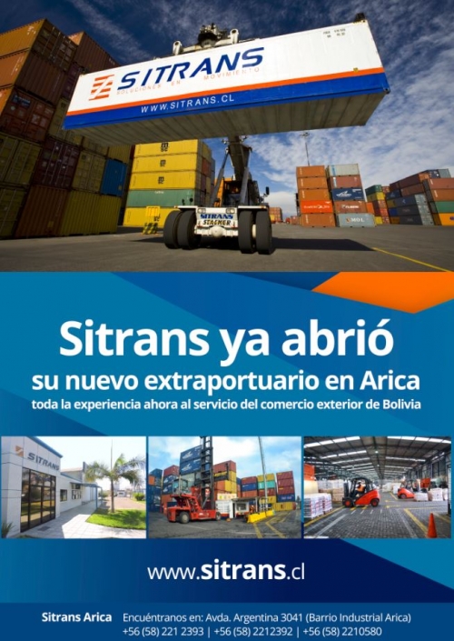 imagen de oferta: Consolidado de contenedores en Puerto Seco Arica